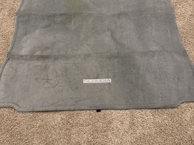 Free sequoia back floor mat