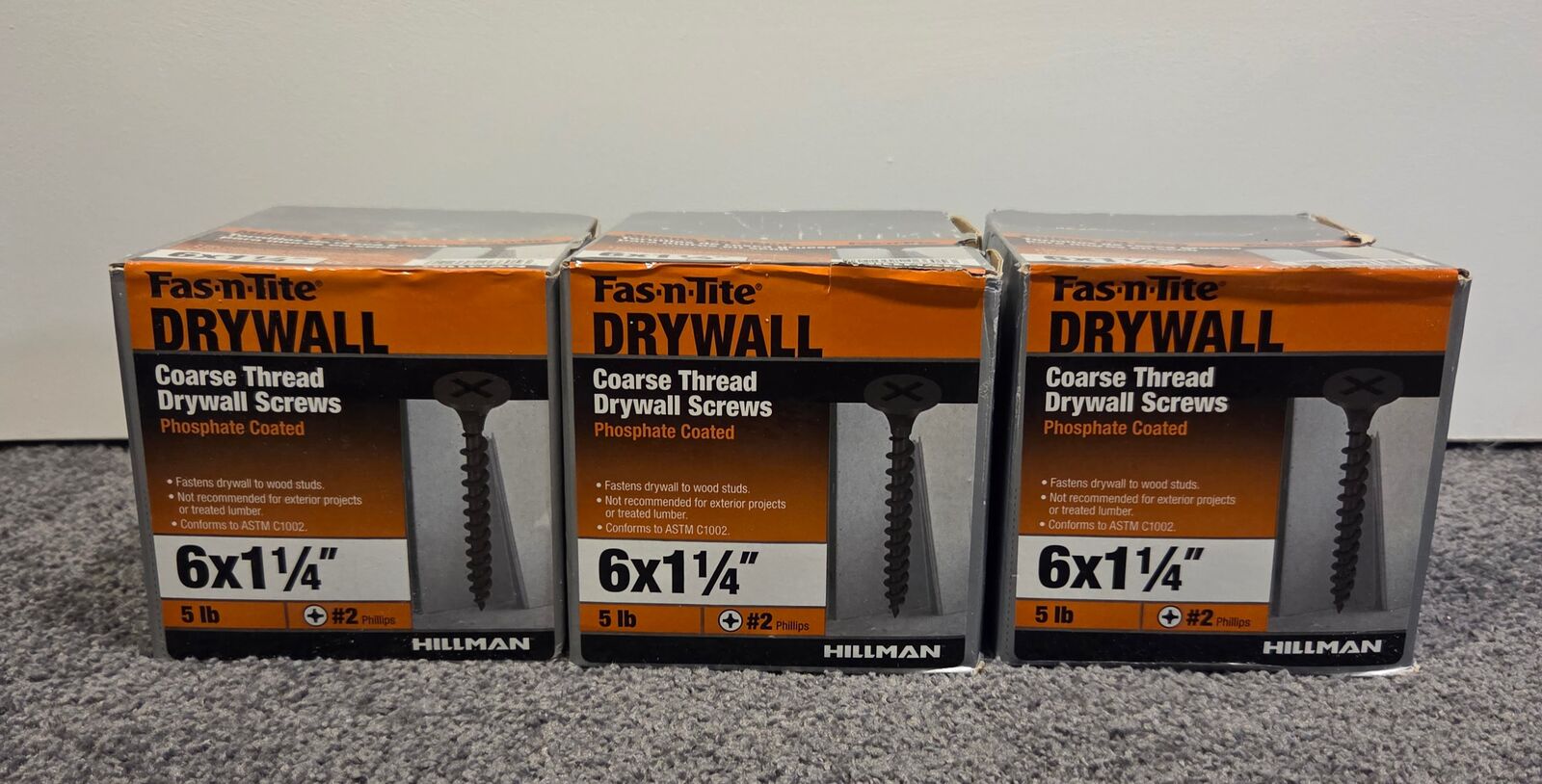 Drywall Screws 3 New boxes