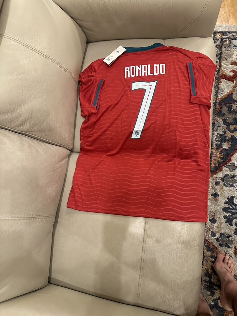 Ronaldo #7 PortuGal Home Soccer Jersey L&XL