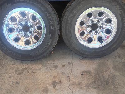 Nexen All-Weather Tire with Chrome Wheel and Chevrolet Center Cap
