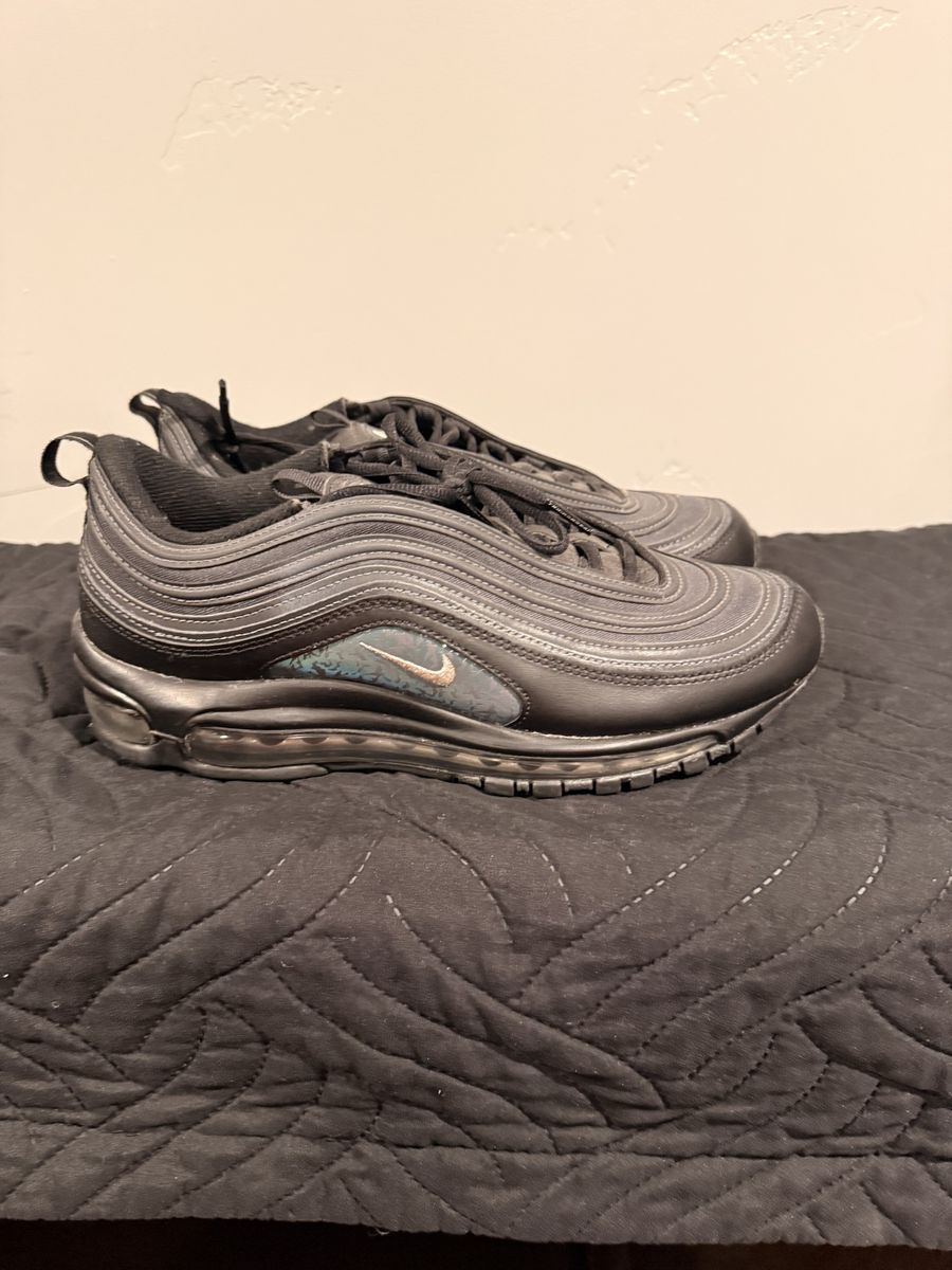 BLACK NIKE AIR MAX 97s SHOES