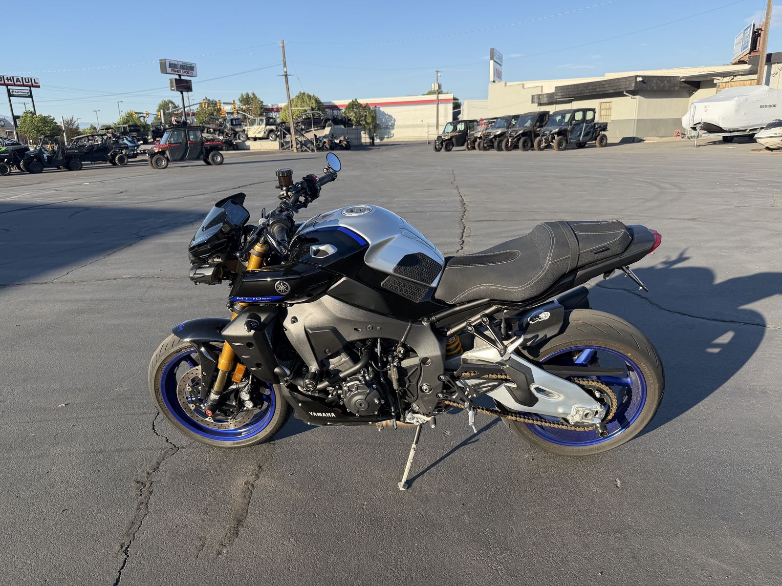 2026 Yamaha MT-10 SP Liquid Metal/Raven - UY00939