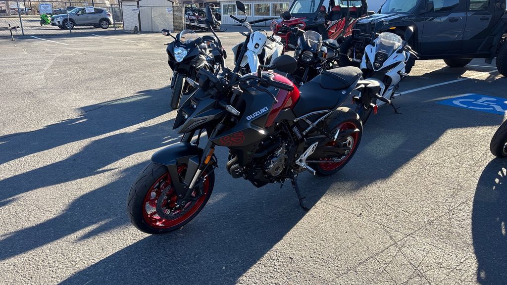 2026 Suzuki GSX-8S Candy Daring Red / Metallic Mat