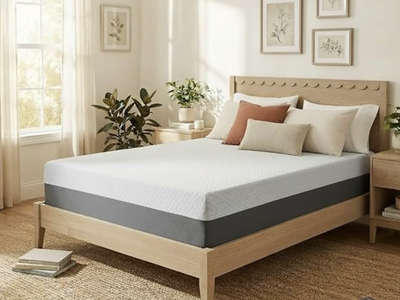 NEW Celestial Sleep 10 Inch Full Mattress, Made in The USA Gel Cooling Mattress Memory Foam