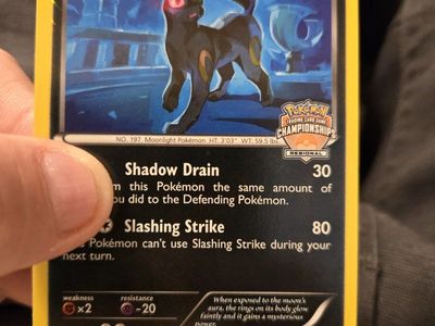 Pokemon Umbreon Regional championships