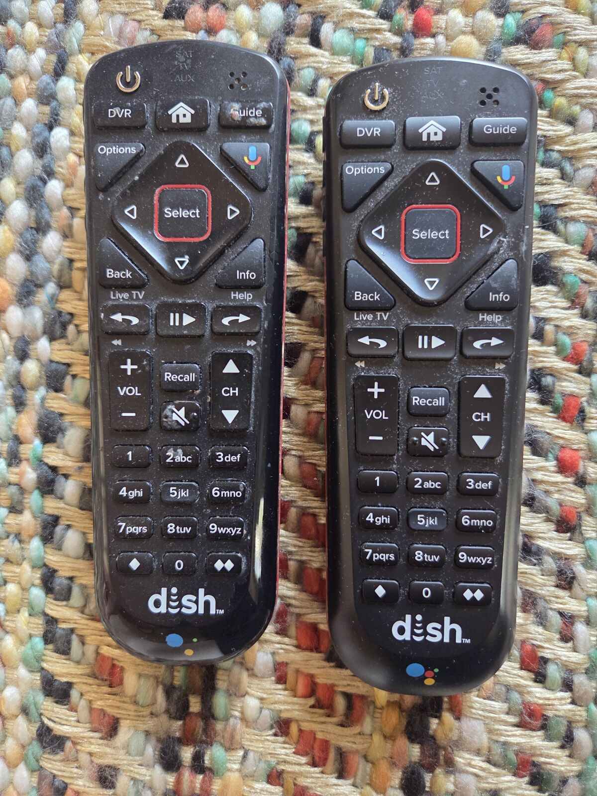 Dish remotes