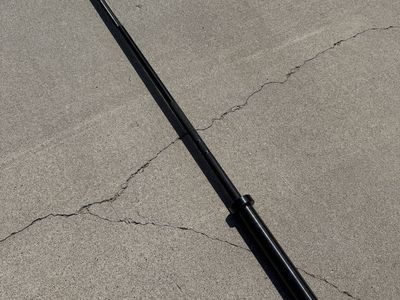 Rogue Ohio Barbell - Black, 45lb Olympic Weightlifting Bar for Home Gym