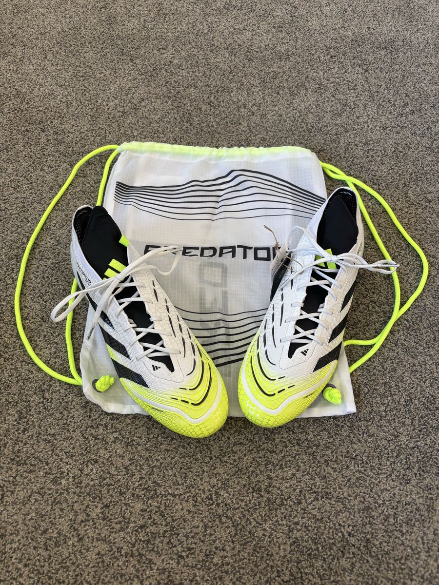 adidas Predator Elite Foldover Tongue AG Radiant Blaze Pack Size 11.5 JS0945 Soccer Cleats