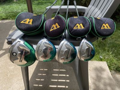Warrior Custom Golf Graphite X, 3, 4, 5, 5 Iron & Wedge. Price is for the Set!! Half are New!