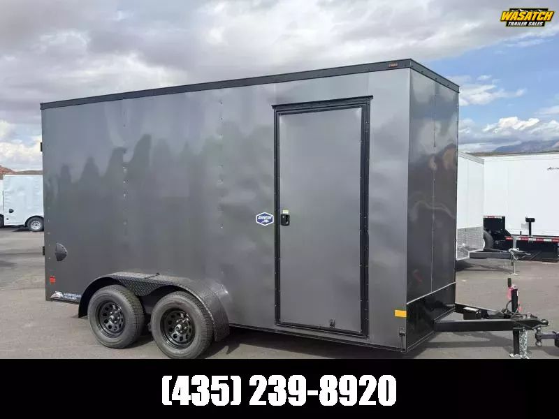 2026 American Hauler 7X14 7K Arrow Deluxe Enclosed Cargo Trailer with Phantom Trim