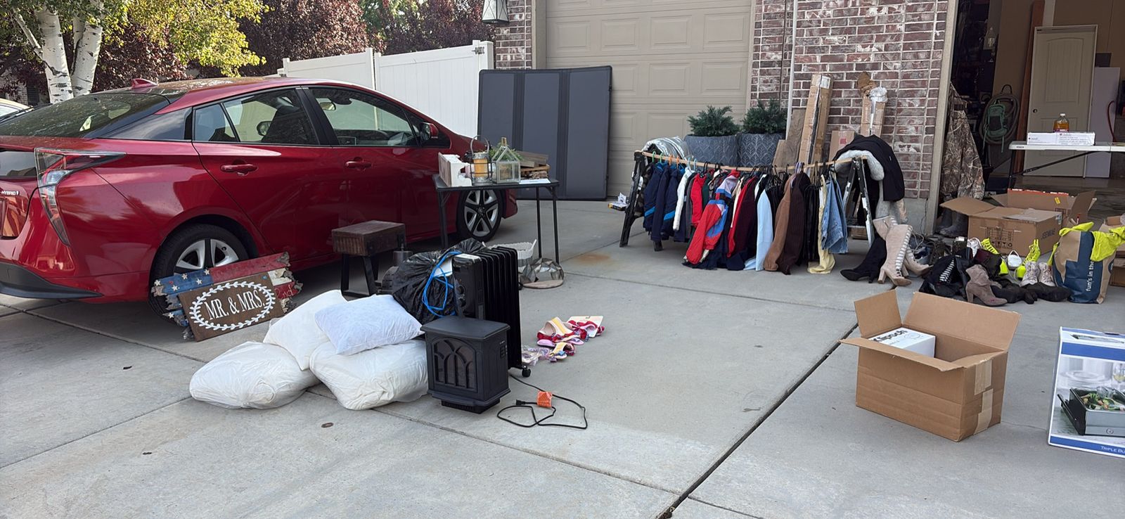 Garage Sale - Clothes, Toys, Home Goods, & Electronics