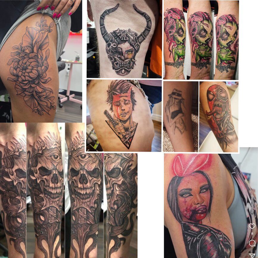 FULL DAY TATTOO SESSION (Flat rate)
