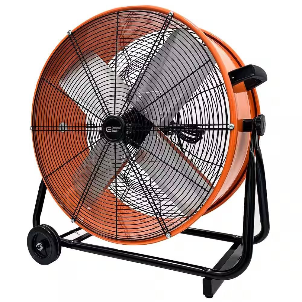 24 in. 2-Speed Heavy Duty Tilt Drum Fan