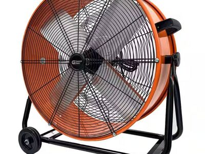 24 in. 2-Speed Heavy Duty Tilt Drum Fan