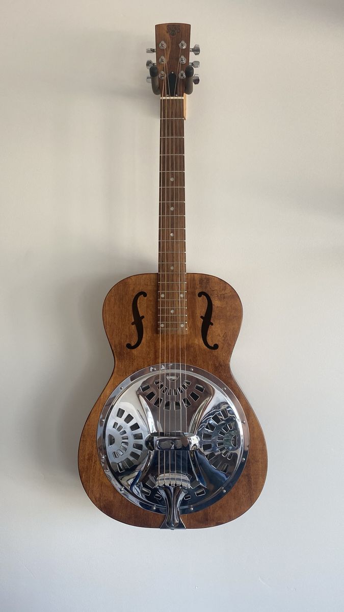 2005 Gibson USA Dobro Hound Dog Round-Neck Resonator + Travelite Case