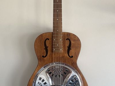 2005 Gibson USA Dobro Hound Dog Round-Neck Resonator + Travelite Case