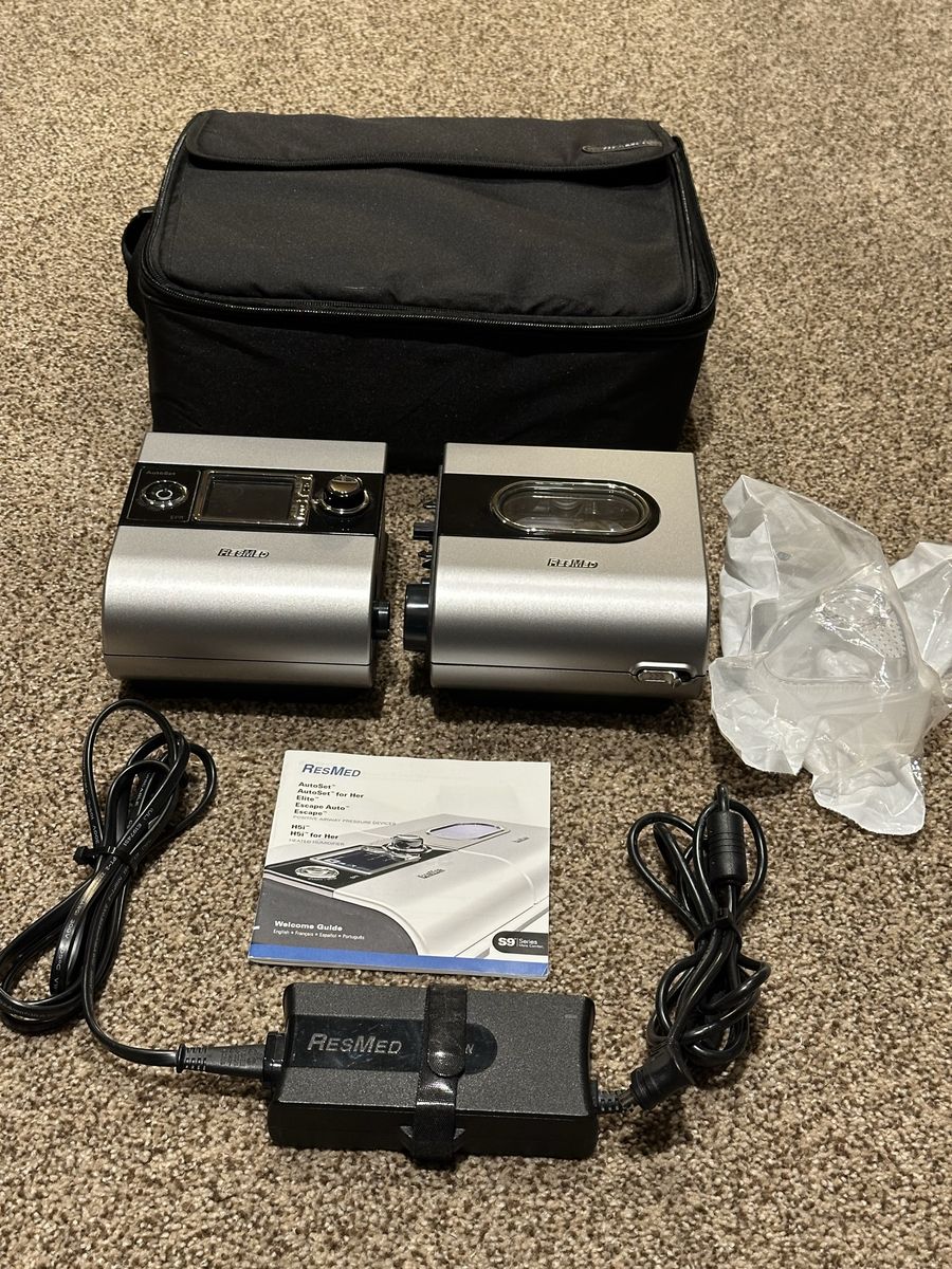 ResMed S9 CPAP and H5i humidifier