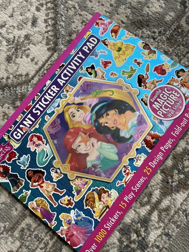 Giant Sticker Disney Princess Activity Pad