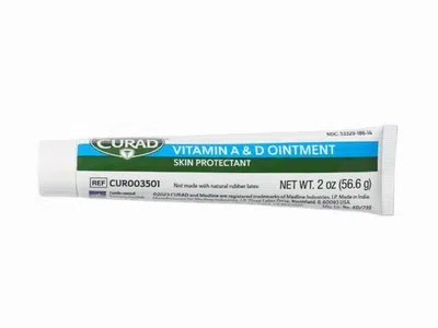 CURAD Vitamin A & D Skin Protectant Ointment 2 oz - Brand New