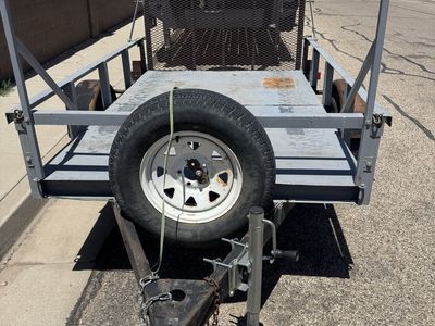 Utility Trailer with Spare Tire - Used