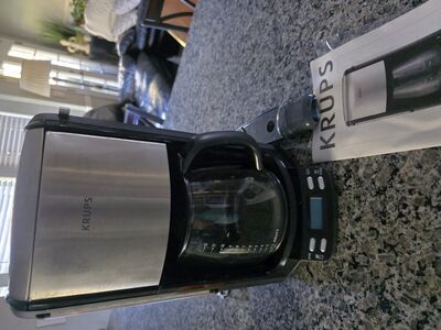 Krups progamable coffee maker $75