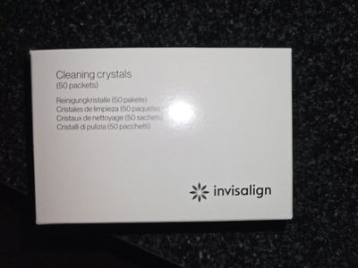 Invisalign Cleaning Crystals - 50 Packets for Aligners & Retainers