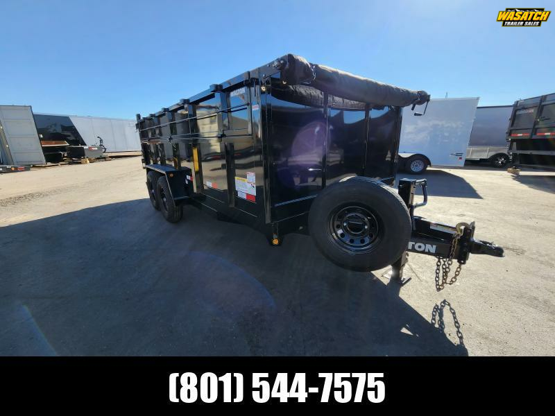 2026 Walton 7X16 DHV 16K Dump Trailer