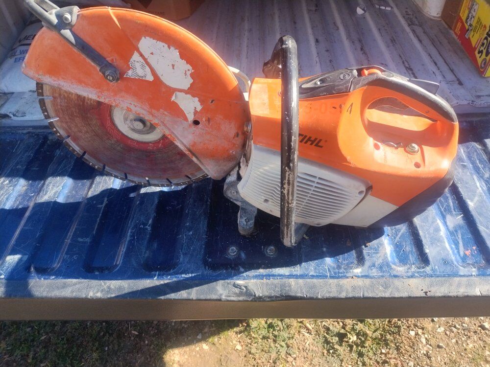 Stihl TS420 concrete saw