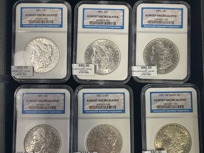 Almost Uncirculated Silver Eagles