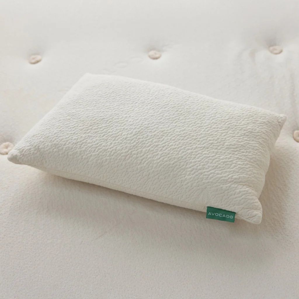 Avocado Organic Pillow with Natural Latex and Kapok Fill. King 1958864 #105471