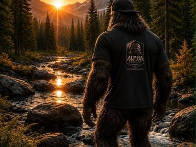Alpha Squatch — Rule the Wilderness T-Shirt