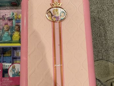 Disney Princess Toy Rolling Play Set Pink with Princess Graphics