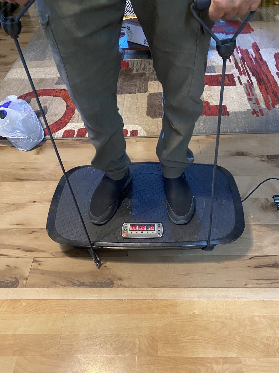 Exercise Vibratory Machine Bands  Remote Control,