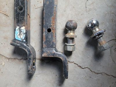 Assorted Trailer Hitch Receiver and Ball Mounts -