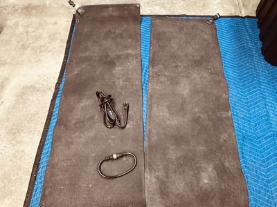 HeatTrak Heated Snow Melting Walkway Mat for Hot Tub Hottub- Standard/Long - 20"x60" (set of 2)