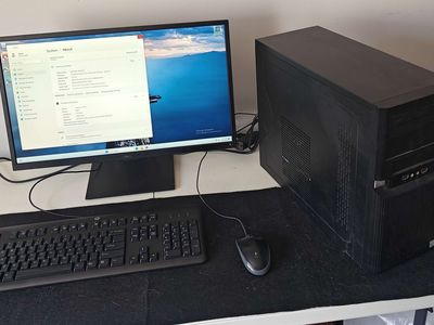 Gaming computer set up win11 w/ RX 480 8gb & Xeon 6core