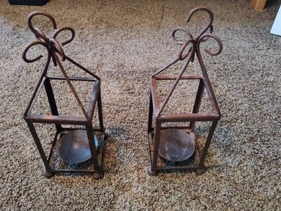 2 candle holders decorative decorations wedding reception