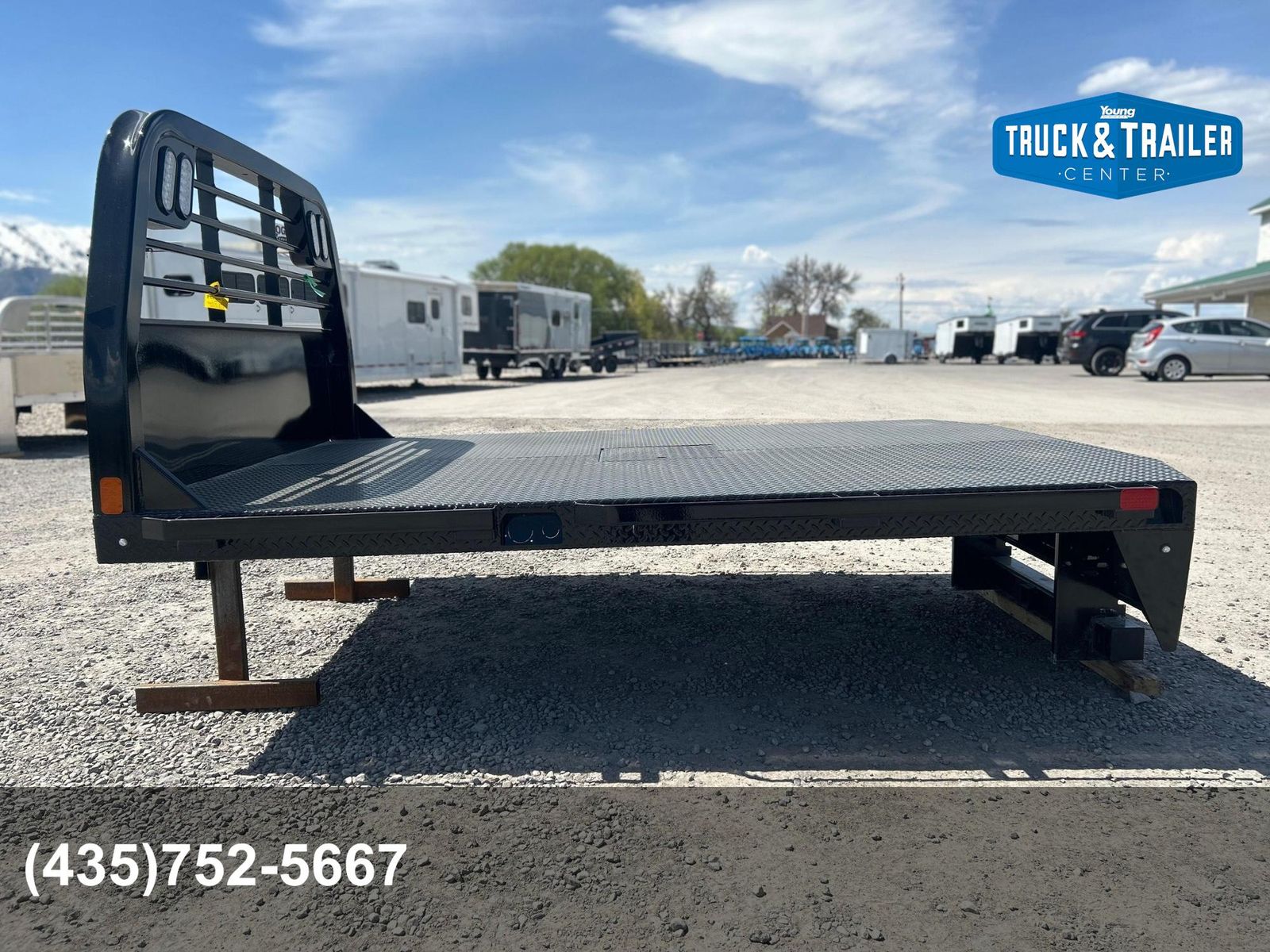 CM RD 7X9'4 Steel Flatbed for 60CA Single Wheel"
