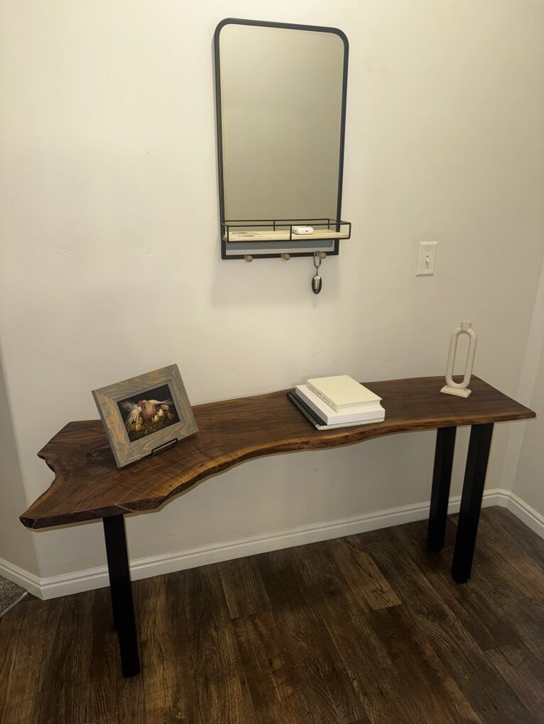 Black Walnut Tables: Entryway, Console, Coffee,