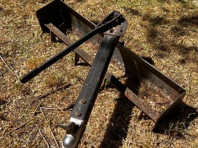 Box scraper Riding mower