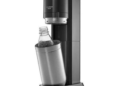 SodaStream Aqua Sparkling Water Maker with Extra Glass Carafes
