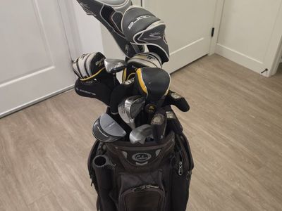 used Cobra golf clubs and bag