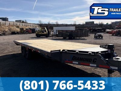 8.5x20 Diamond C DEC 207 Deckover Equipment Trailer - 15.5K GVWR -