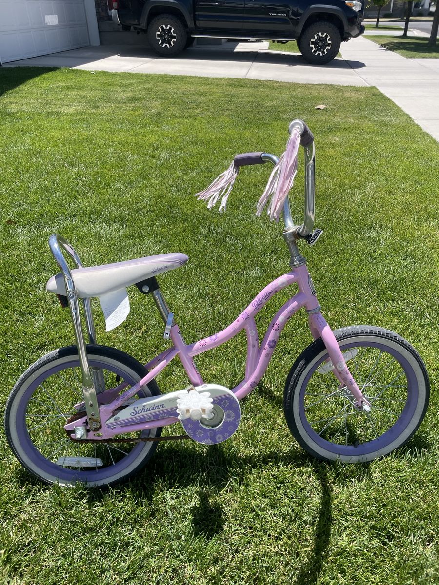 Free 16” girls banana seat bike