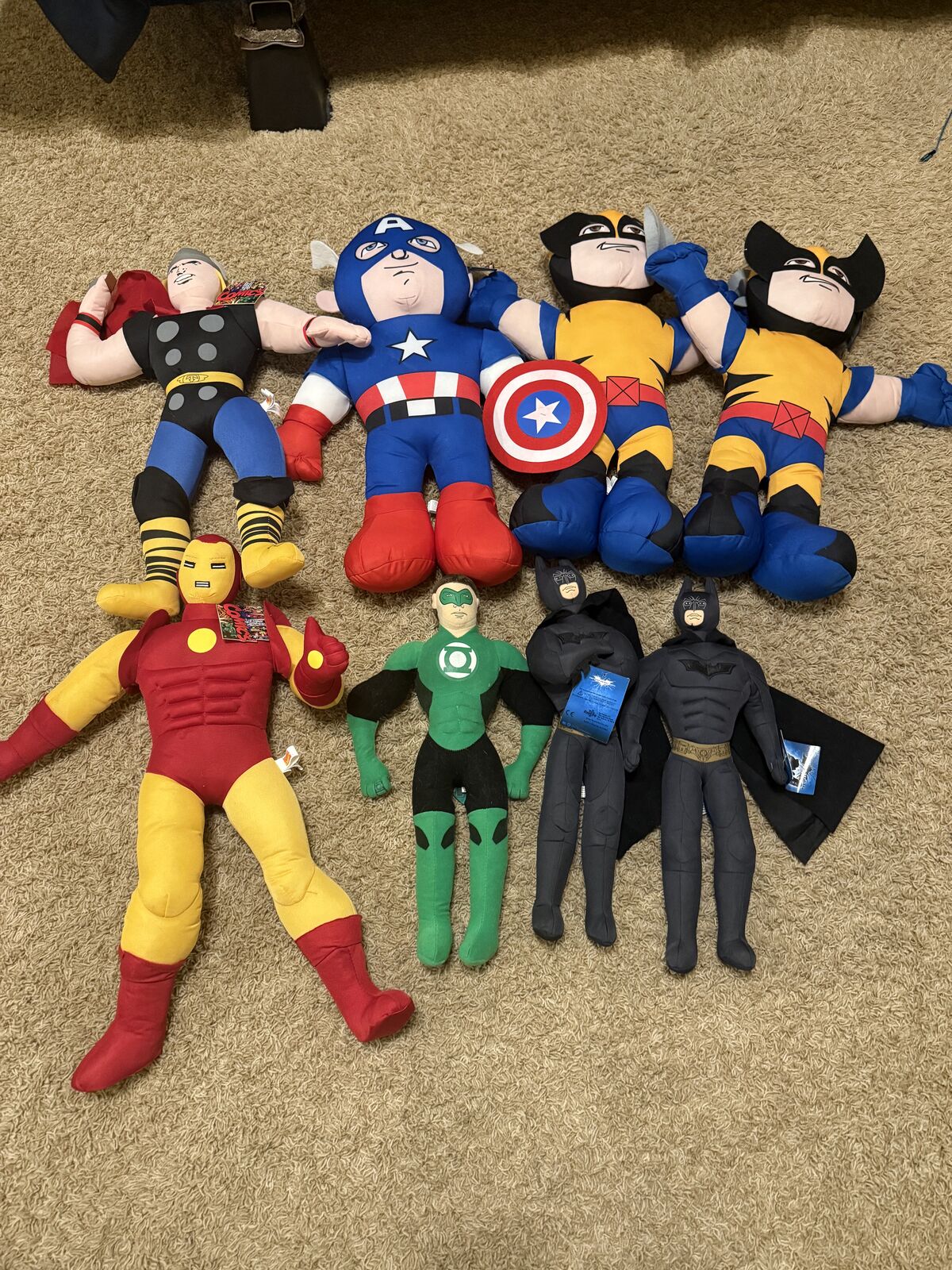 Jumbo marvel Stuffies