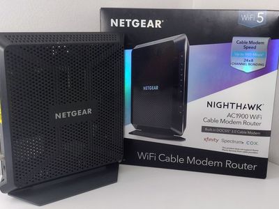 Netgear Nighthawk AC1900 WiFi Modem Router with box. Save Money! No more Xfinity fees!!