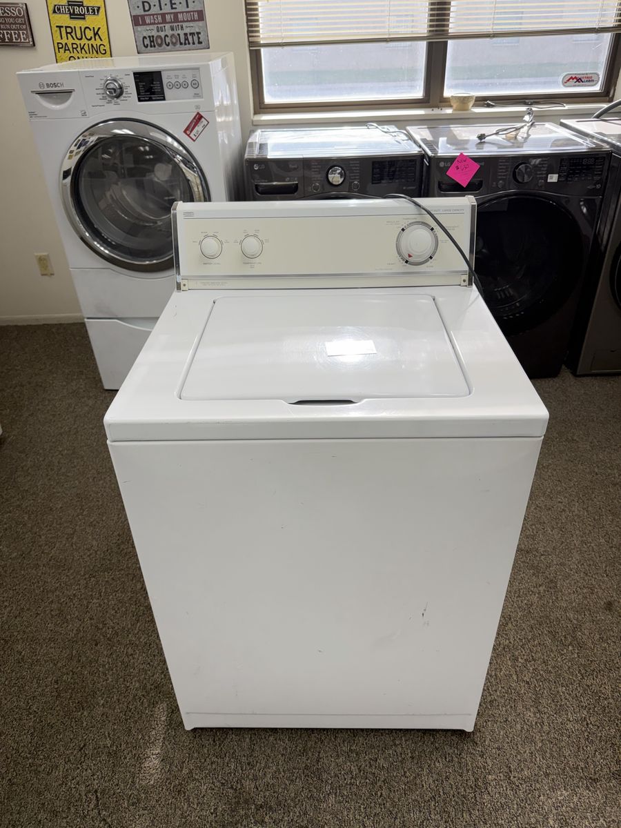 VERY RELIABLE ROPER TOP LOAD WASHER W-WARRANTY