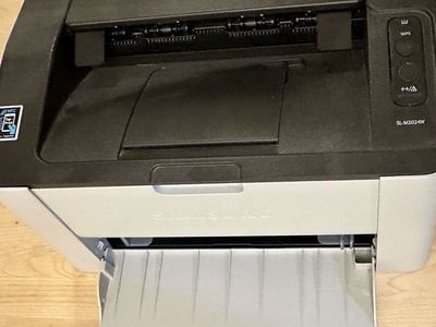samsung laser printer sl-m2024w + 3 toner cartridges - monochrome