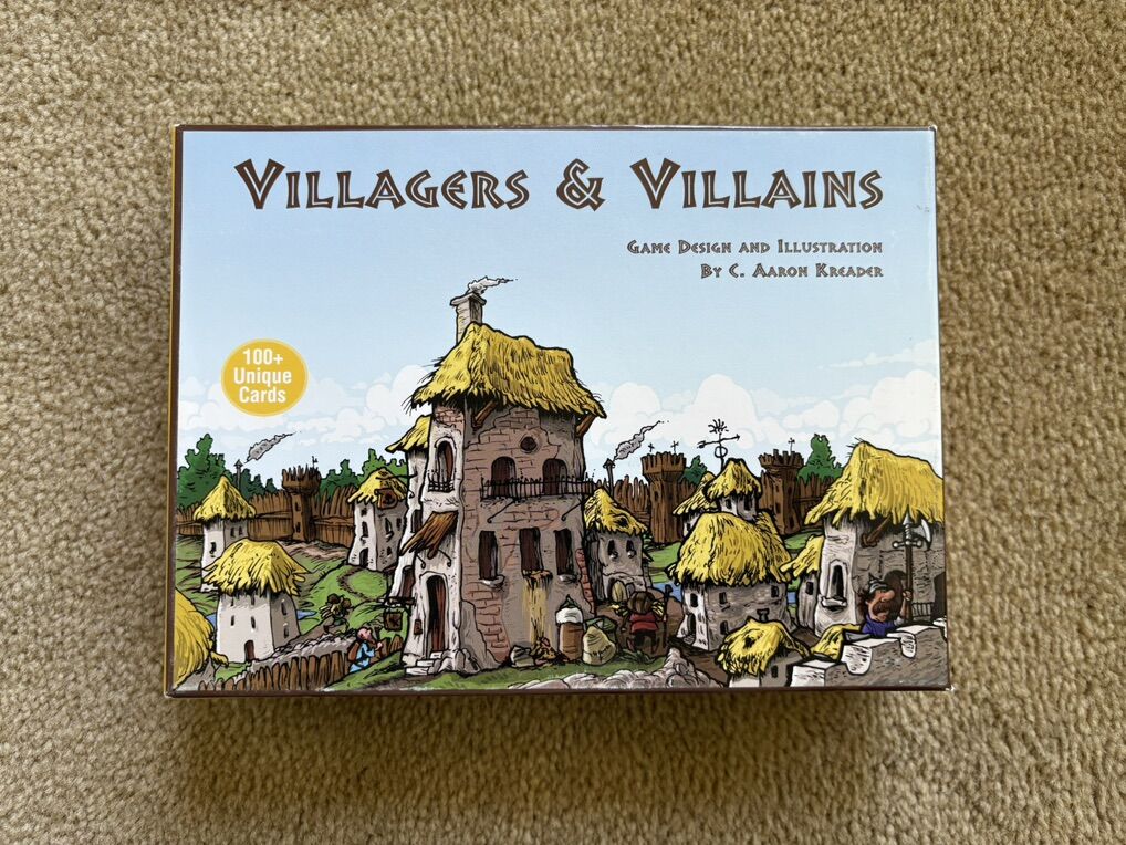 NEW Villagers & Villains Game