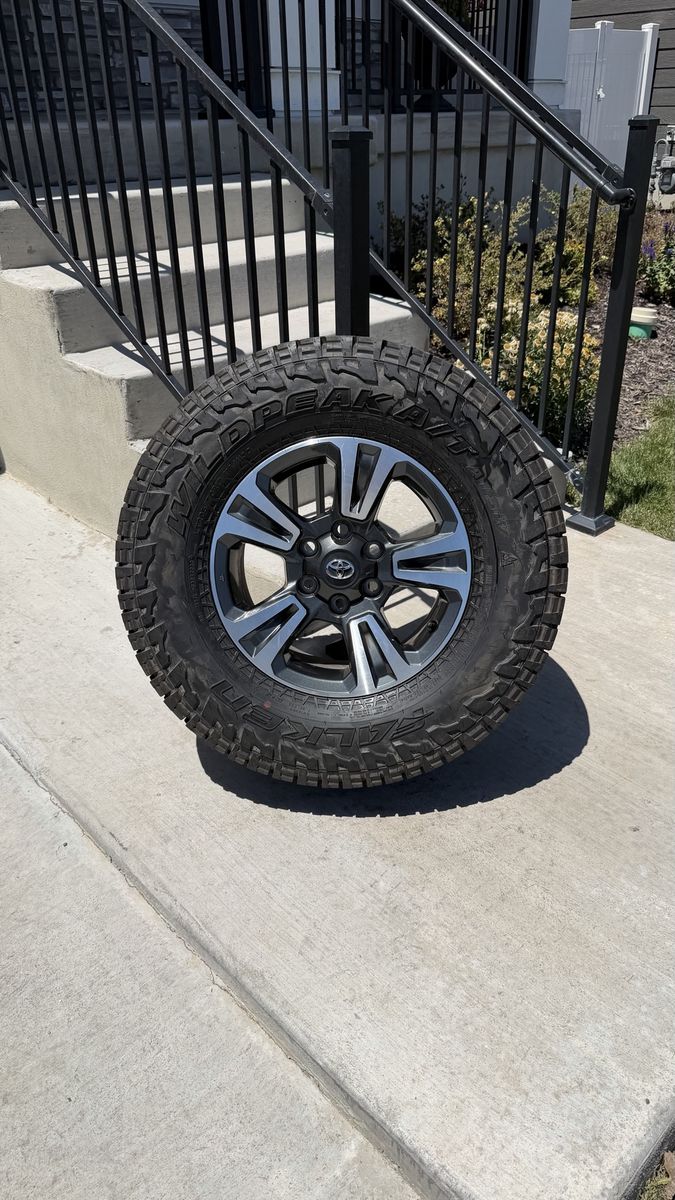 Toyota Tacoma Rims and Tires 285/70R17 Falken